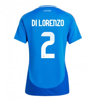 Italien Giovanni Di Lorenzo #2 Hemmatröja Kvinnor EM 2024 Kortärmad